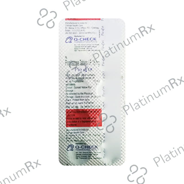 Pio Q 15mg Tablet 10s