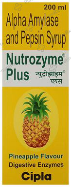 Nutrozyme Plus Syrup Pineapple