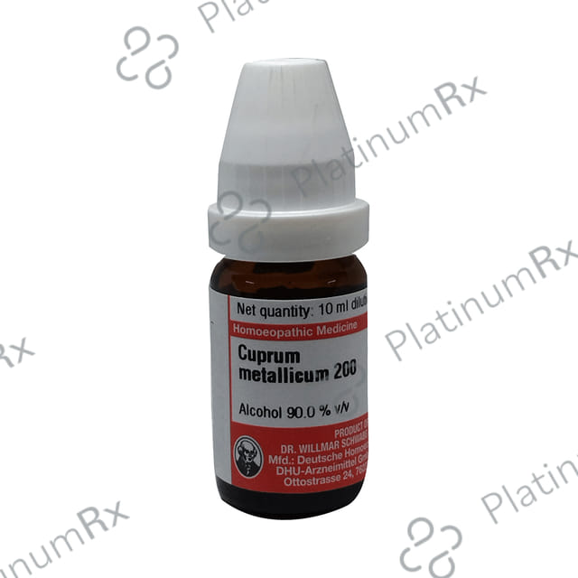 Dr Willmar Schwabe Germany Cuprum Metallicum Dilution 200
