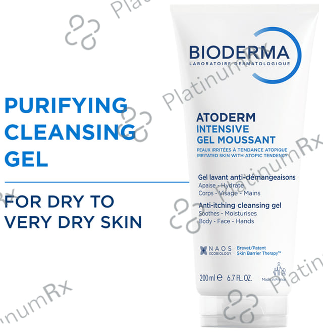 Bioderma Atoderm Intensive Moussant Face 200ml
