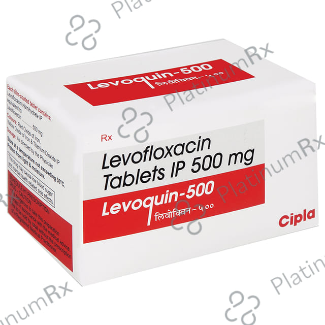 Levoquin 500mg Tablet 5s