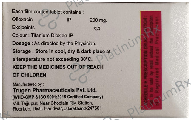 Oyz 200mg Tablet 10s