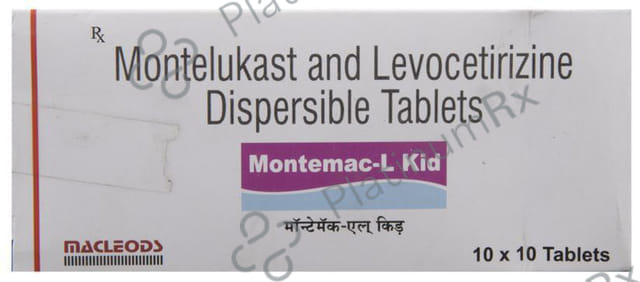Montemac L Kid 2.5/4mg Tablet DT 10s