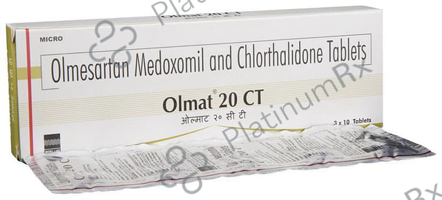 Olmat 20 CT Tablet 10 tablets