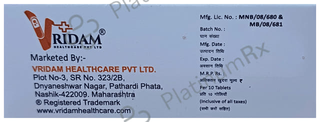 Vritor Plus 10 Tablet