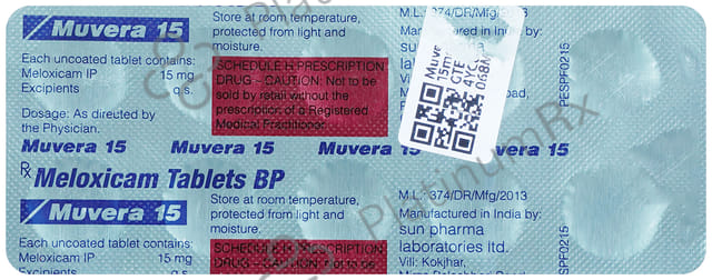 Muvera 15mg Tablet 10s