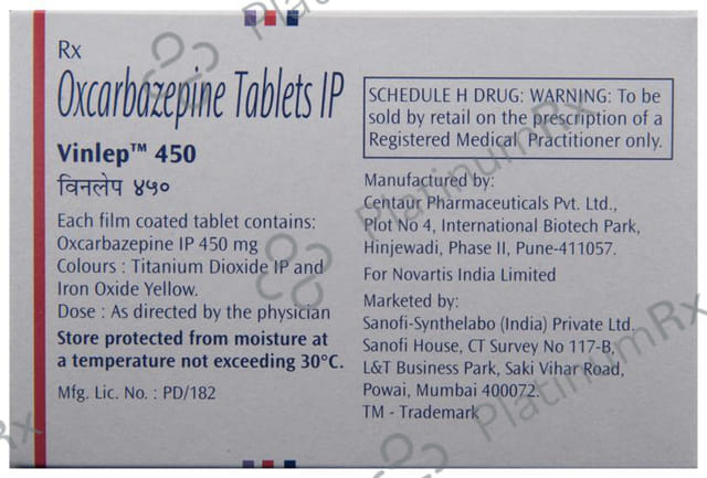 Vinlep 450mg Tablet 10s