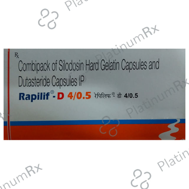 Rapilif D 4/0.5mg Capsule 10s