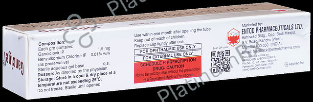 Gancigel Ophthalmic Gel