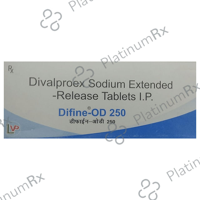Difine-OD 250 Tablet ER