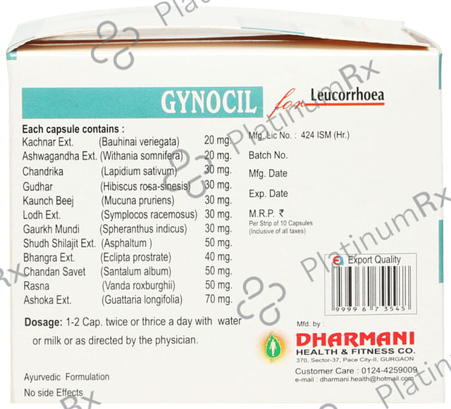 Dharmani Gynocil Capsule