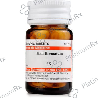 Dr Willmar Schwabe India Kali Bromatum Trituration Tablet 6X