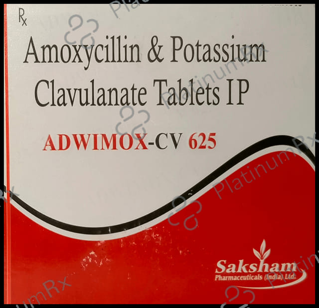 Adwimox CV 625mg Tablet 6s