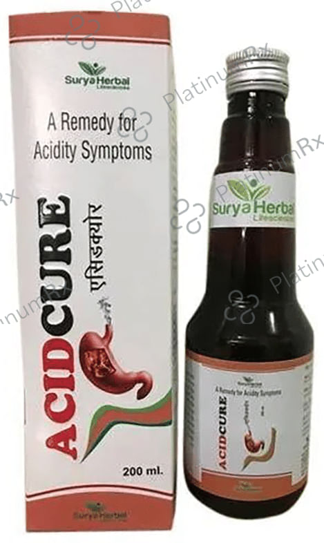 Acidcure 480/25mg Syrup 170ml