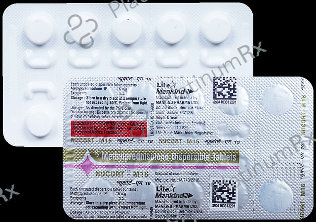 Nucort M 16mg Tablet DT 10s