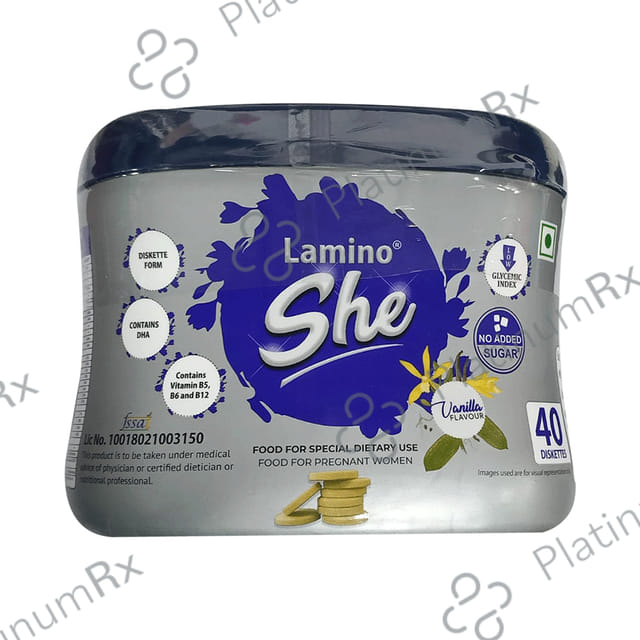 Lamino She Vanilla Flavour Diskette 40s