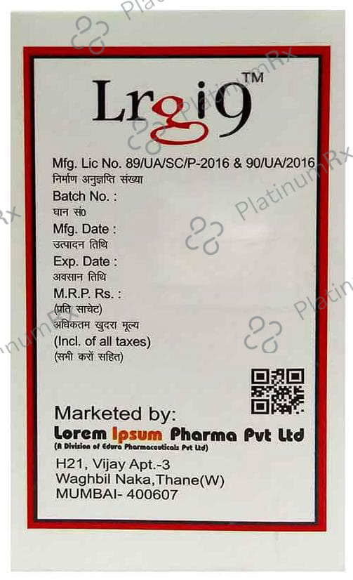 Lrgi 9 Sachet