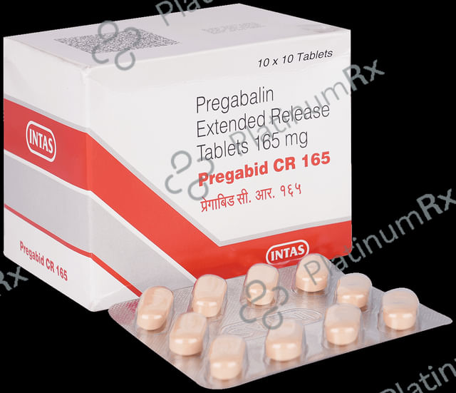 Pregabid CR 165 Tablet