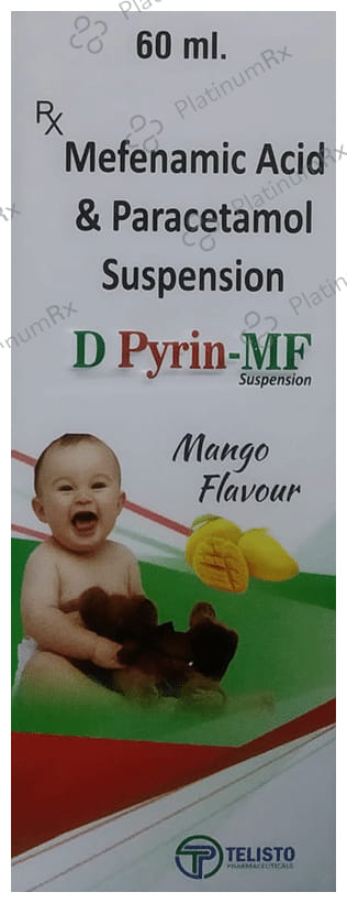 D Pyrin MF Oral Suspension Mango 60ml