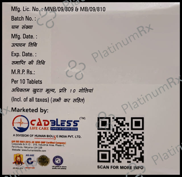 Justmet Safe 2mg/500mg/0.2mg Tablet