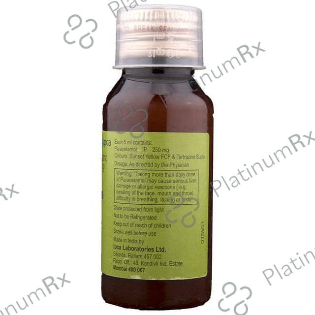 Pacimol DS 250mg Oral Suspension 60ml
