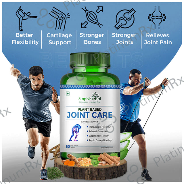 Simply Herbal Plant Based Joint Care Capsule