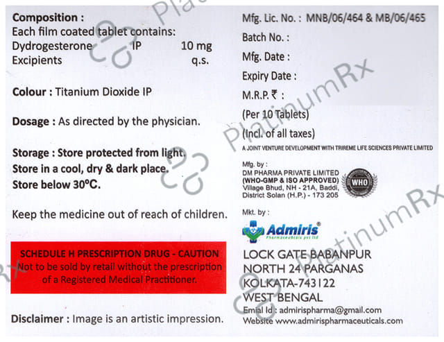 Addydro 10mg Tablet 10s