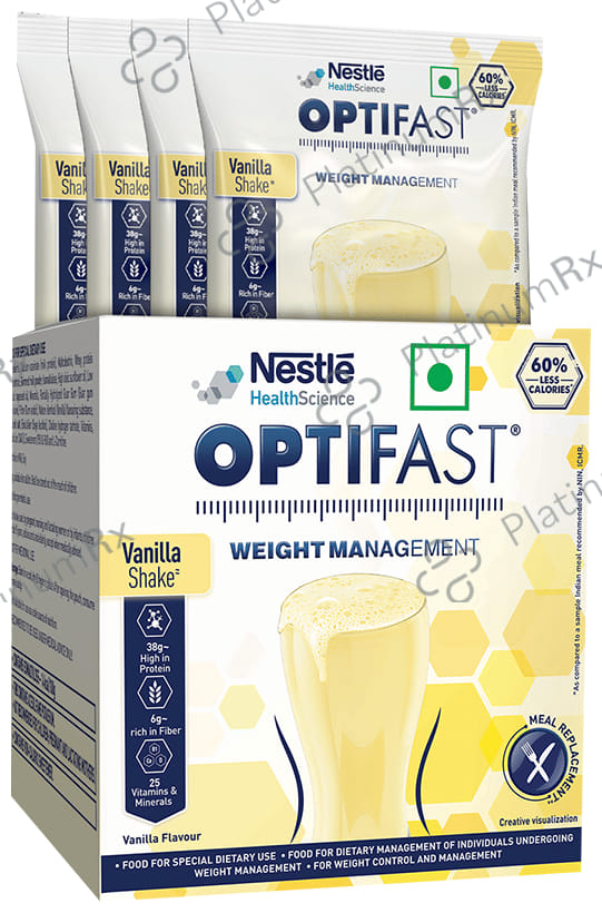 Nestle Optifast Weight Management Shake (50gm Each) Vanilla Shake