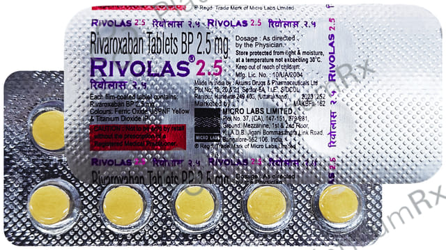 Rivolas 2.5mg Tablet 10s