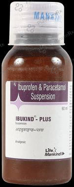 Ibukind Plus 100/162.5mg Suspension 60ml