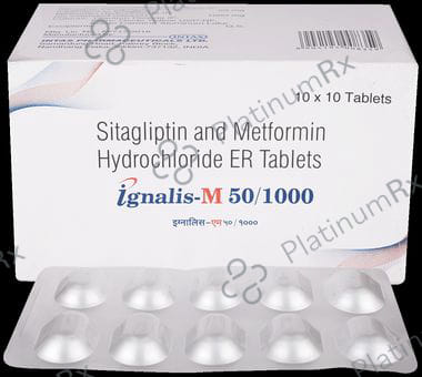 Ignalis M 50/1000mg Tablet ER 10s