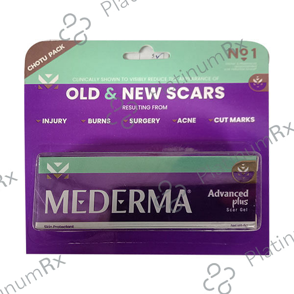 New Mederma Advanced Plus Scar Gel 5 gm
