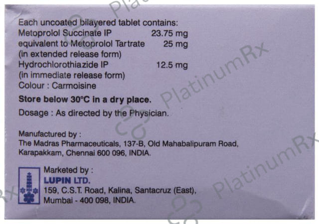 Starpress H 12.5/25mg XL Tablet 10s