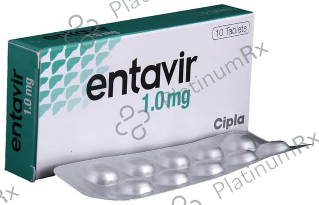 Entavir 1mg Tablet 10s