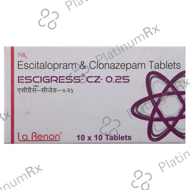 Escigress CZ 0.25 Tablet