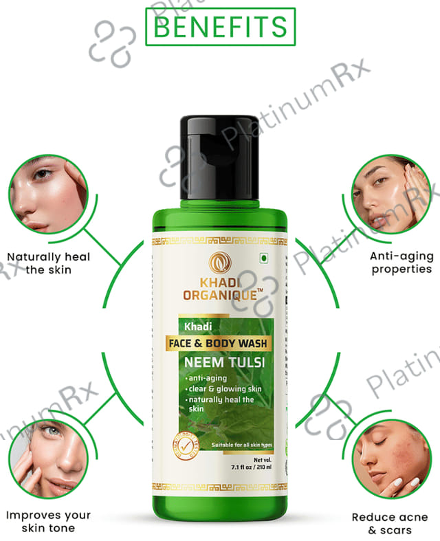 Khadi Organique Khadi Face Wash Neem Tulsi
