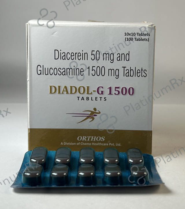 Diadol G 1500/50mg Tablet 10s
