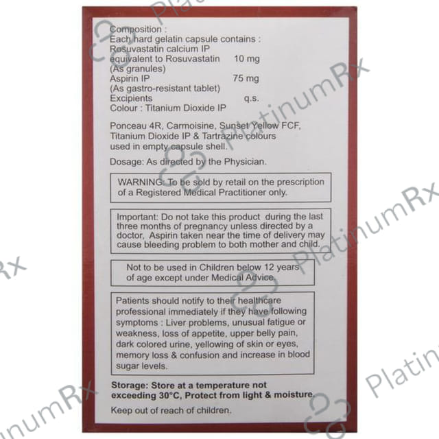 Rosukem A 85mg Capsule 10s