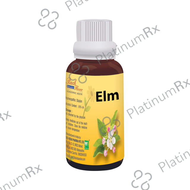 Bio India Bach Flower Elm 100 ml