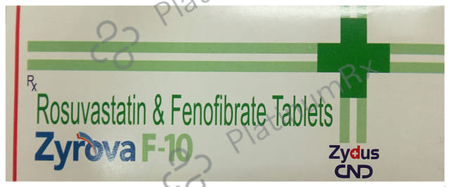 Zyrova F 10 145/10mg Tablet 10s