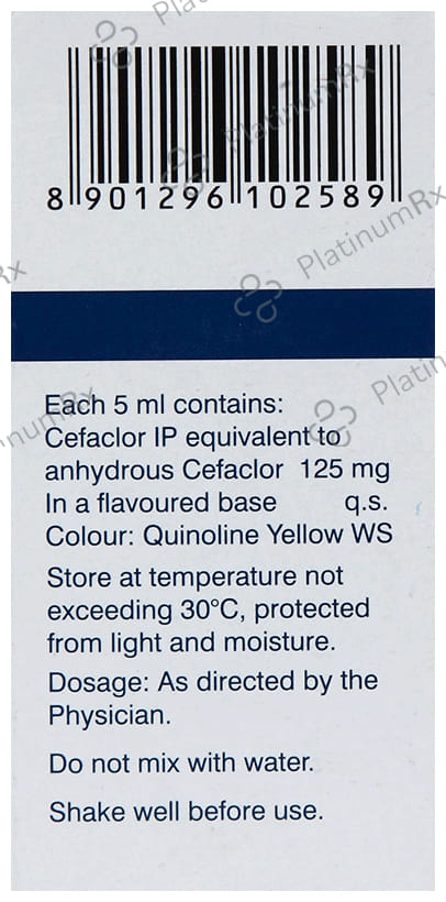 Keflor Redimix 125mg Banana Oral Suspension 30ml