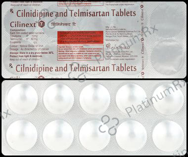Cilinext T 10/40mg Tablet 10s