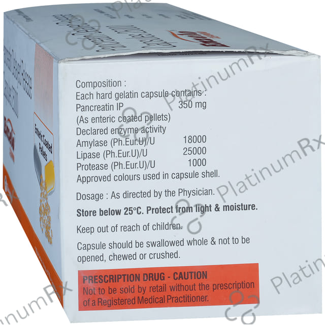 Enzelo 25000mg Capsule 10s