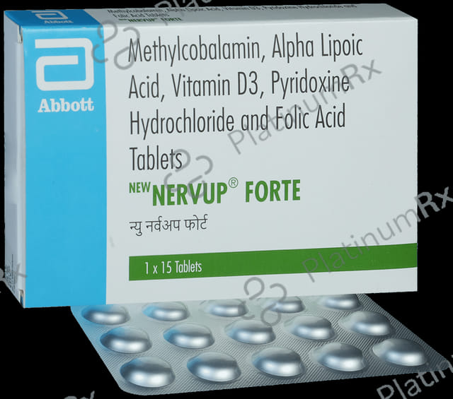 New Nervup Forte Tablet 15s