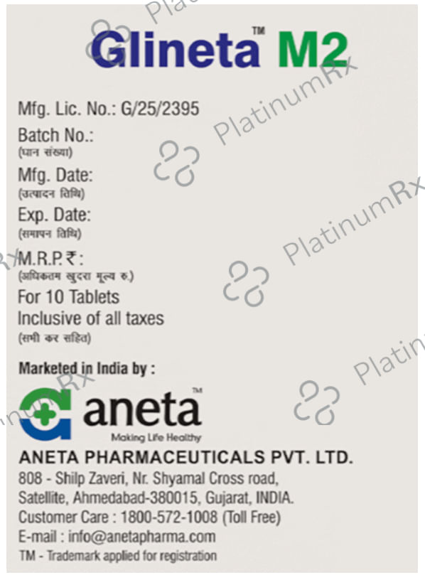 Glineta M 2 Tablet