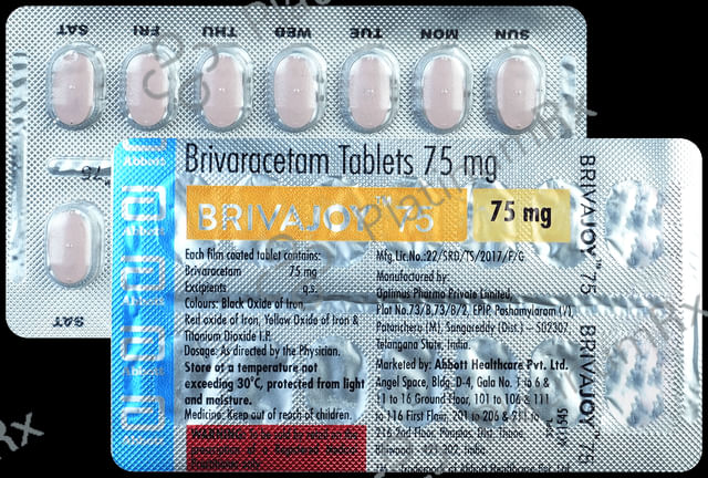 Brivajoy 75mg Tablet 14s