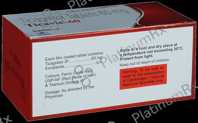 Ticavic 60mg Tablet 10s