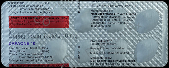 Dapaone 10mg Tablet 10s