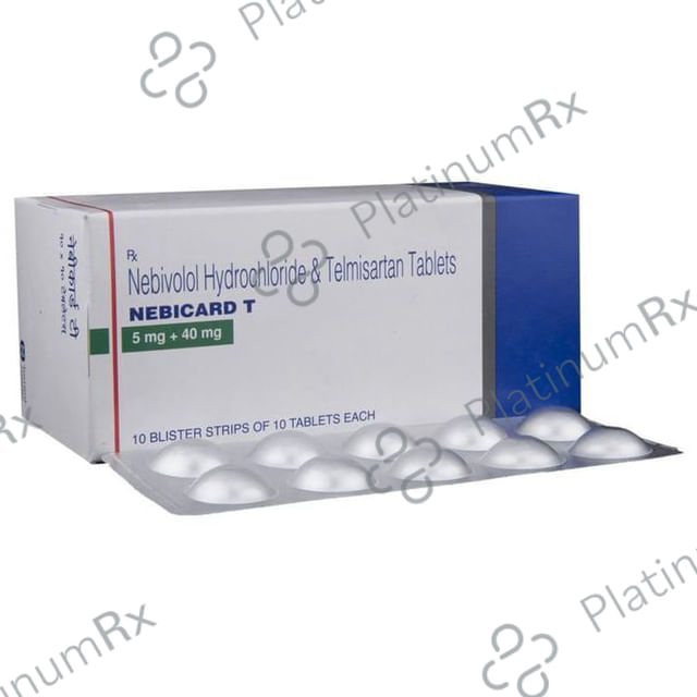 Nebicard T 5/40mg Tablet 10s