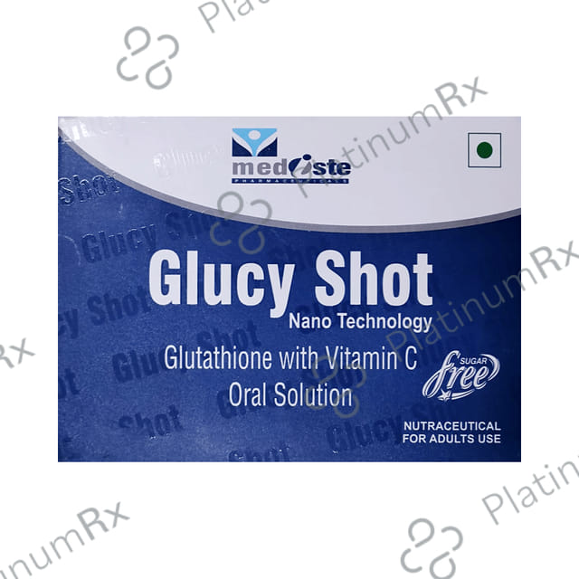 Glucy Shot Glutathione with Vitamin C Oral Solution 5ml